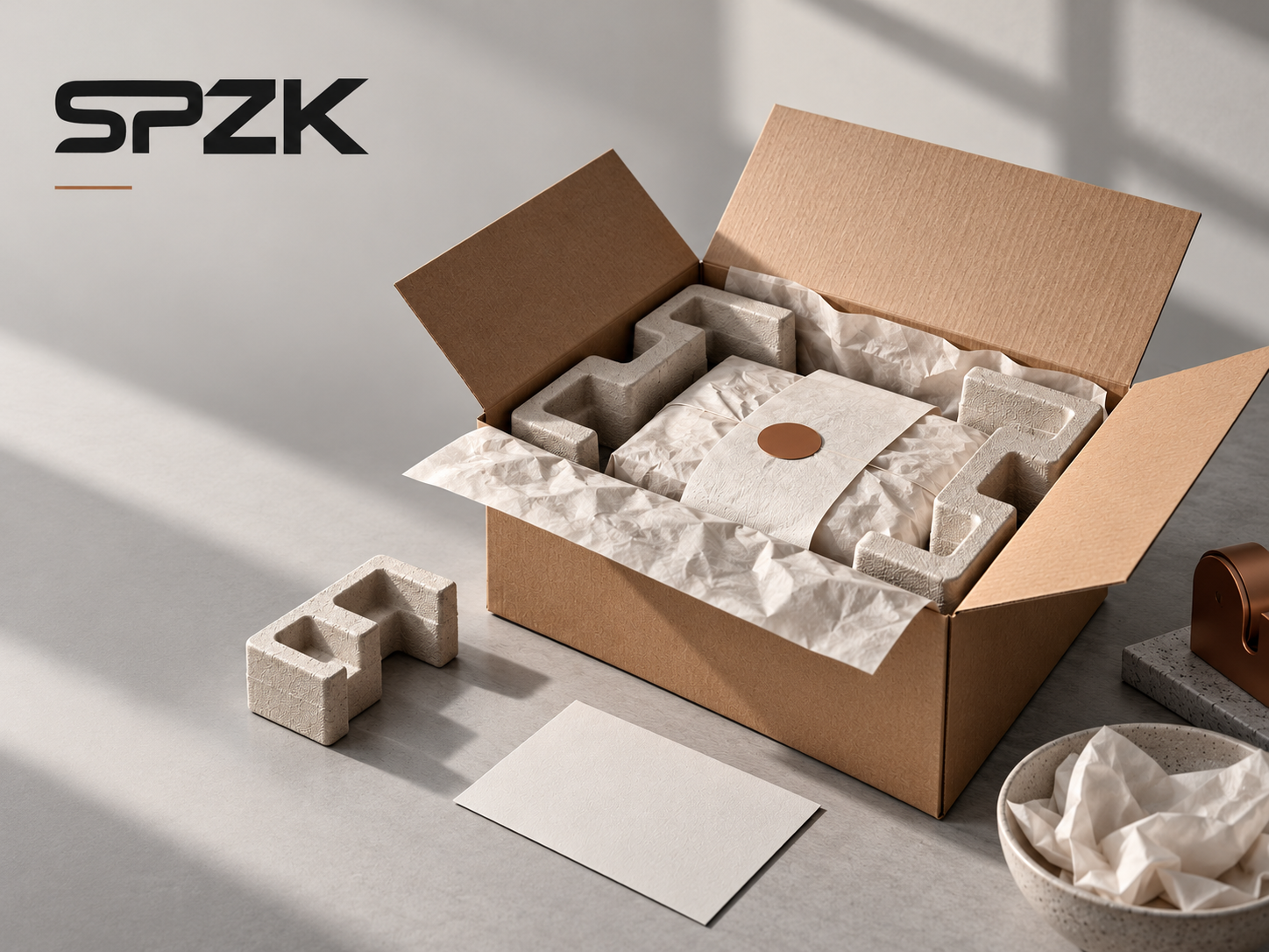 Conceptual packaging illustration